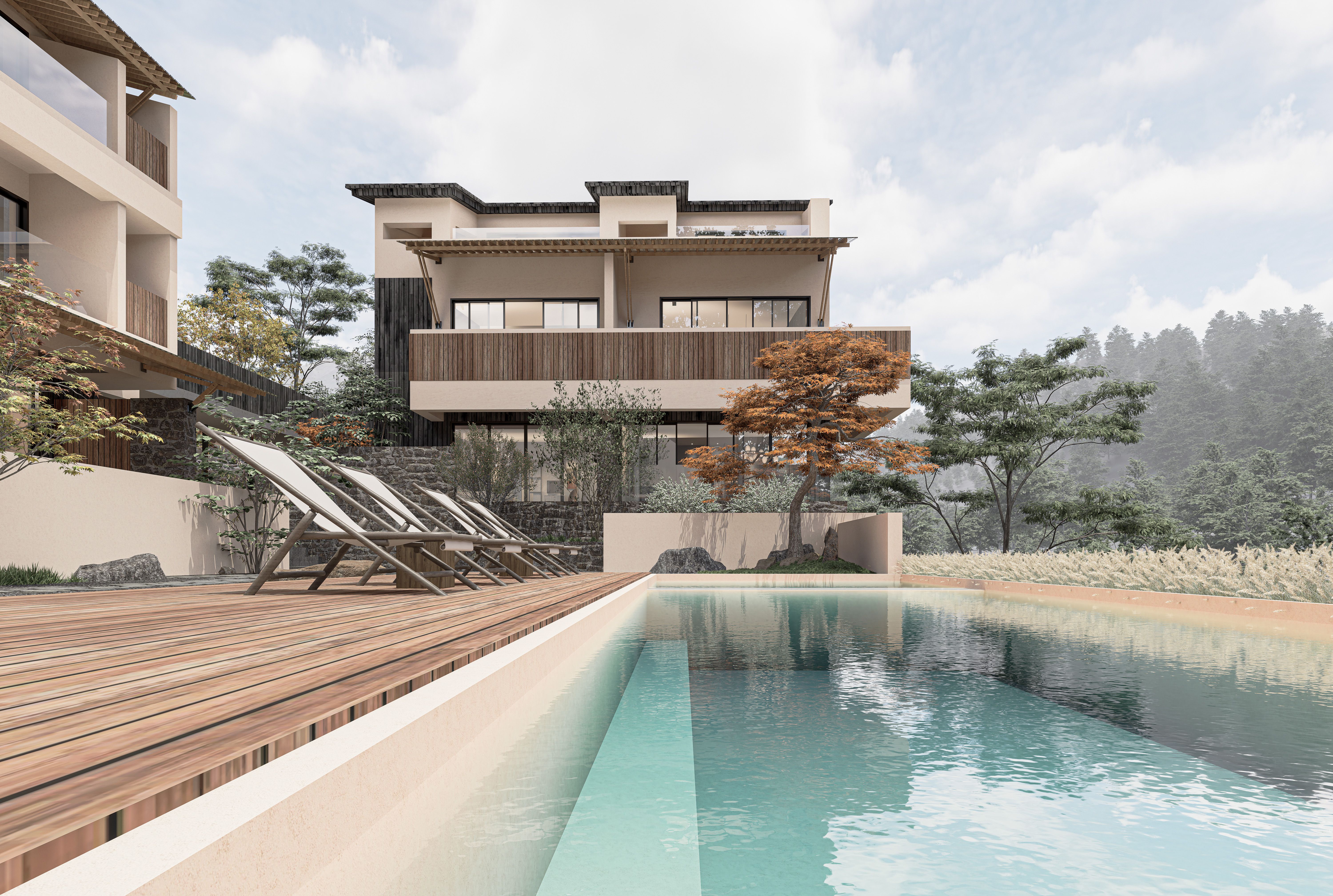 山居 · 海螺沟温泉民宿丨中国四川丨象外建筑设计-19