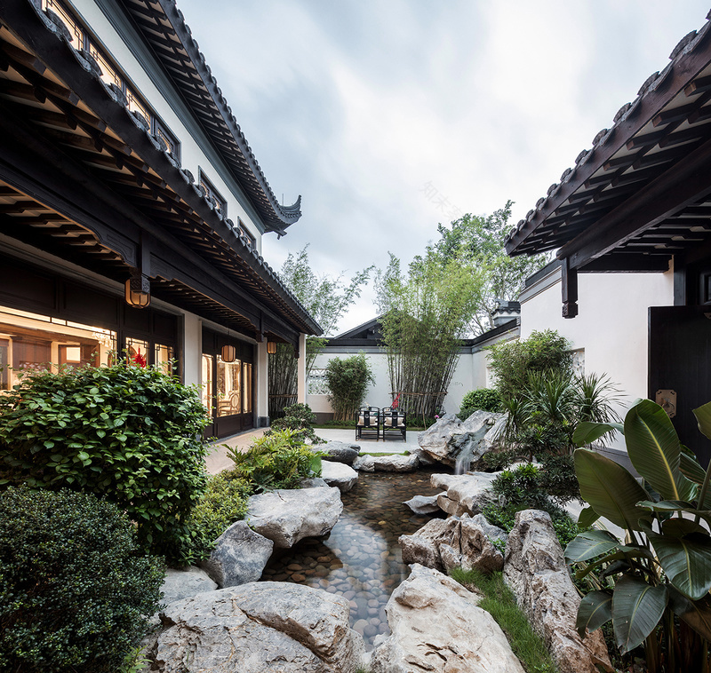 茂名蓝光钰瀧湾 | 江南风情的中式传统居住设计-39