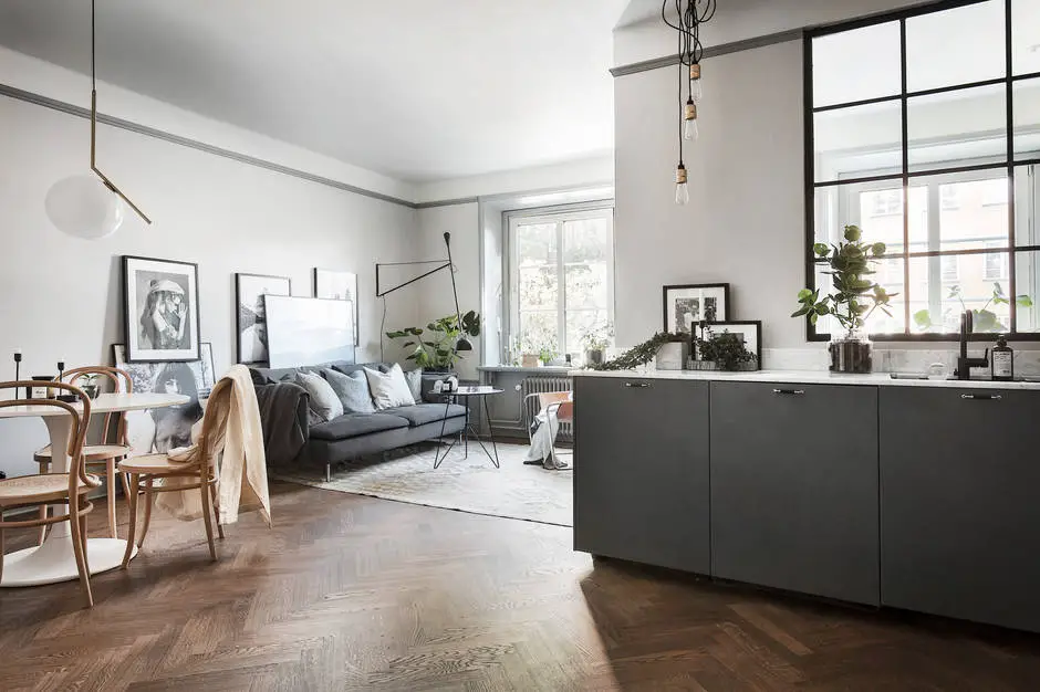 瑞典典型公寓的精彩翻新设计-3