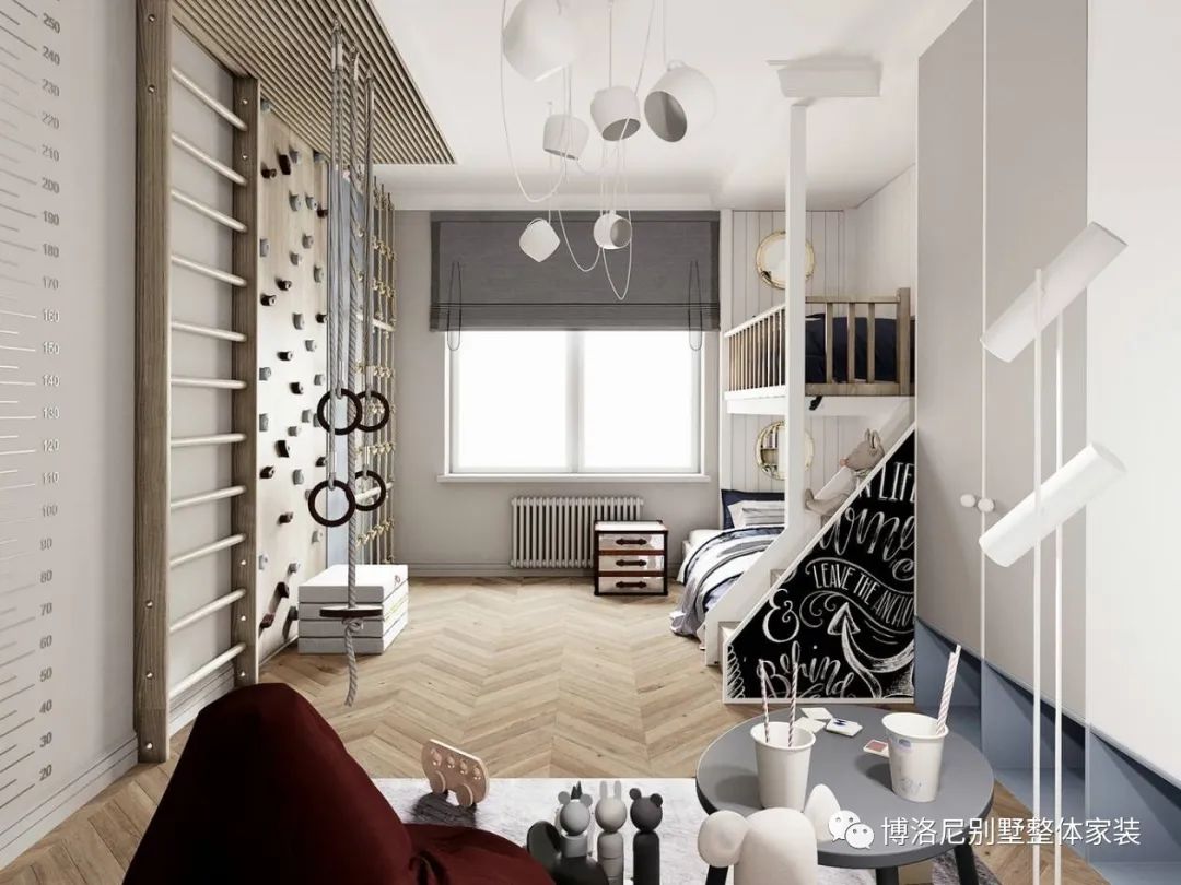 儿童房设计 | 安全环保,助力成长,为孩子的未来保驾护航-66