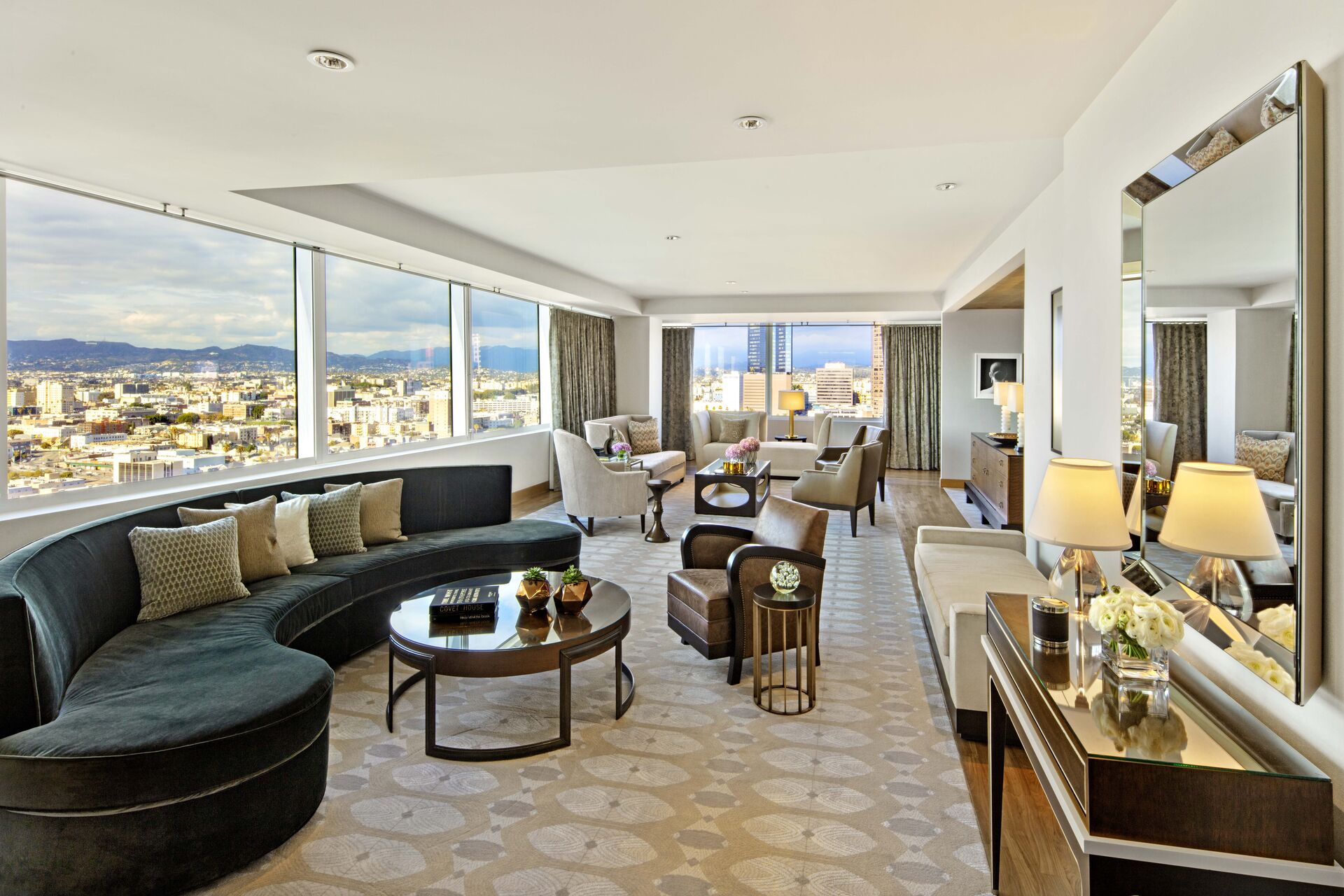 洛杉矶丽思卡尔顿酒店室内设计丨美国洛杉矶丨Rottet Studio-32