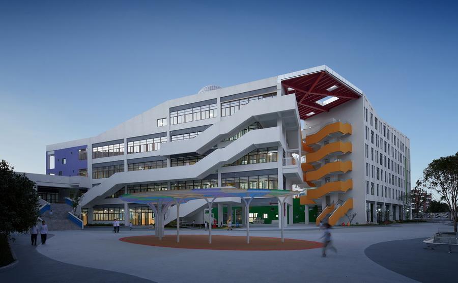 乐清市育英寄宿学校小学部二期工程丨中国美术学院风景建筑设计研究总院-53