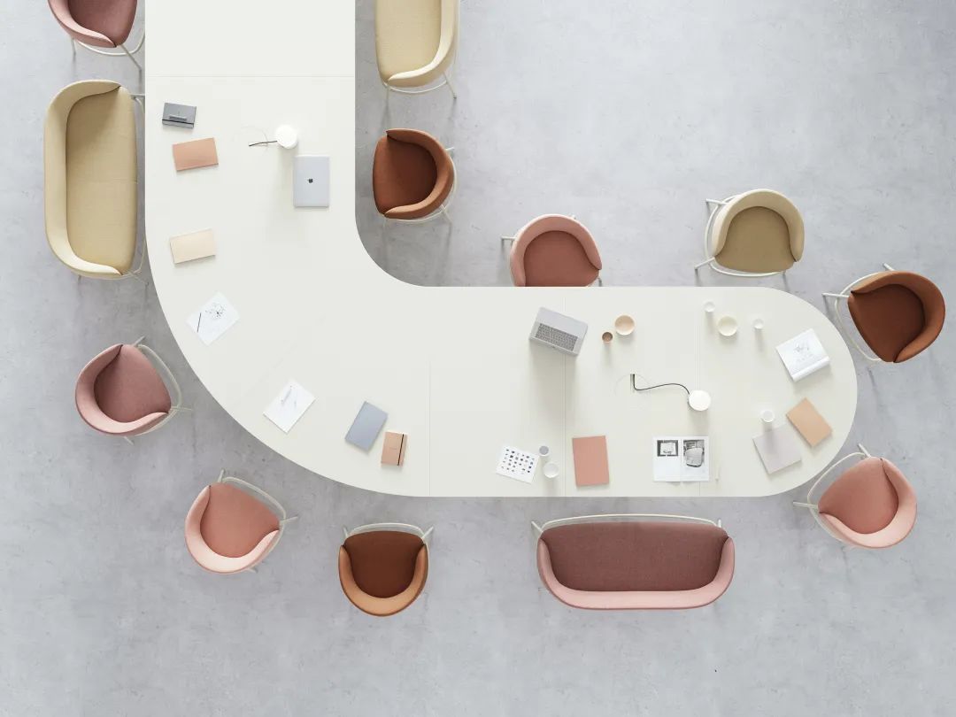 无缝 3D 针织椅 Tent 与极简主义桌面系统 Nest丨Benjamin Hubert,斯德哥尔摩工作室-22