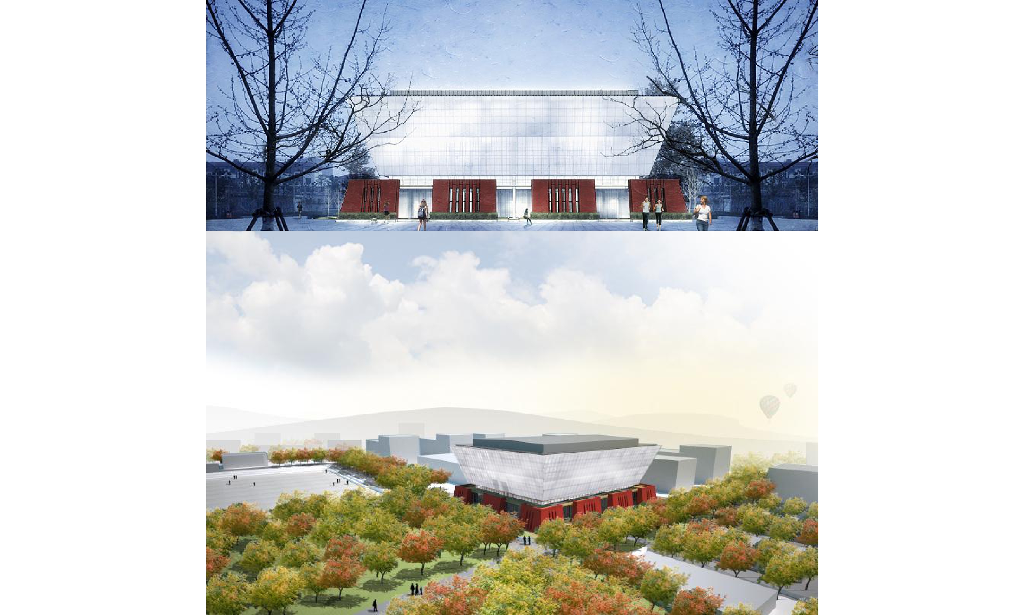 西安思源学院体育馆概念设计丨中国西安丨Lee Xin,Giacomo Liviabella-36