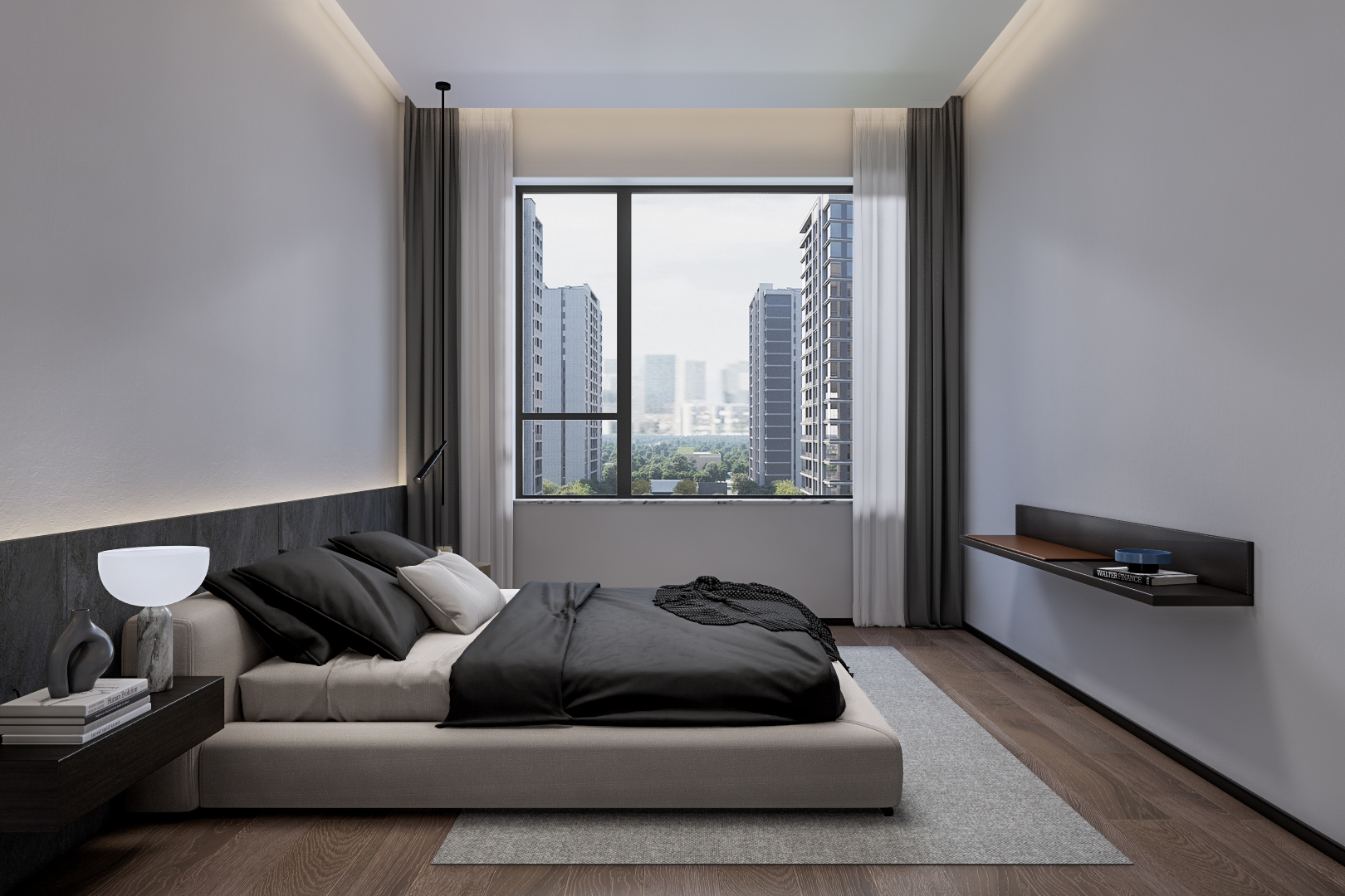 现代极简黑白灰|Modern minimalist black and white gray-11