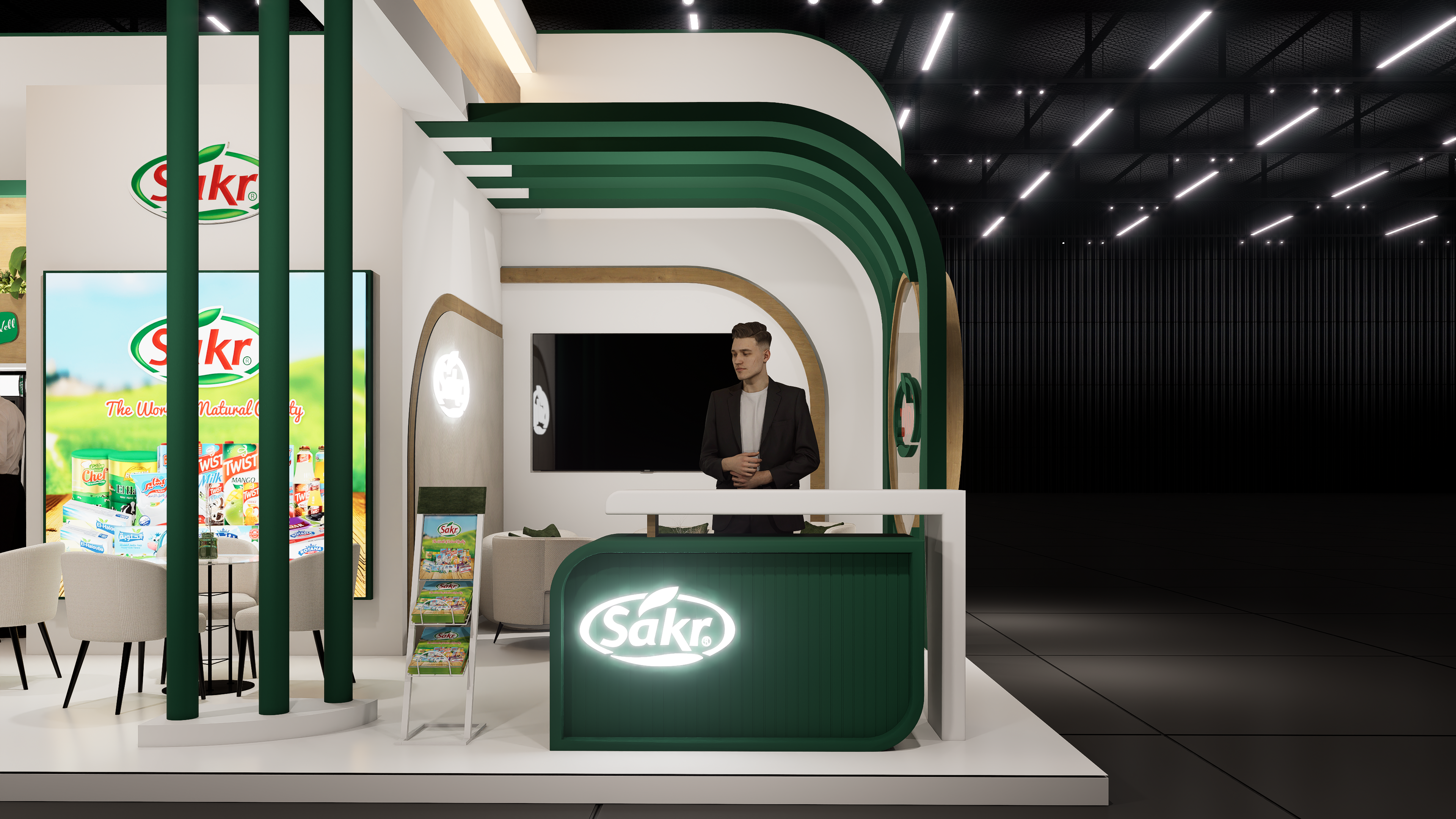 萨克摊位（2025 年非洲美食电子展）丨Maram Mamdouh-8