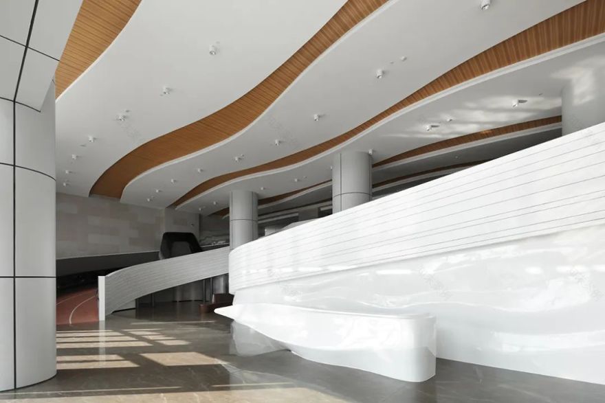 长沙盛地运动&阿里体育展厅 | 动感橙色 Industrial Chic-2