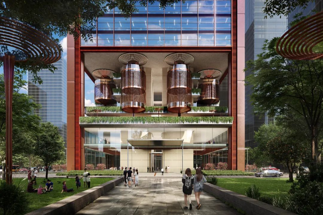 罗杰斯RSHP联手欧博中标深圳前海金融总部大楼设计-24
