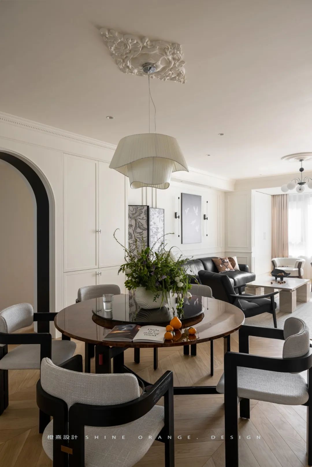 法式复古的宁波四室两厅之家丨中国宁波丨橙熹设计-30