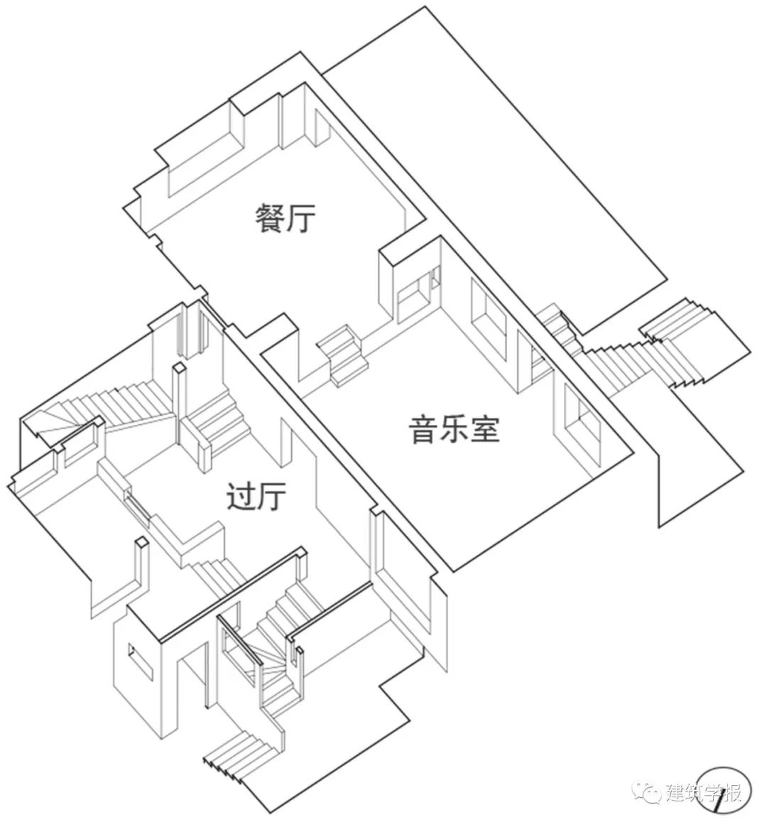 路斯住宅设计中的空间复杂性与三维空间问题-344