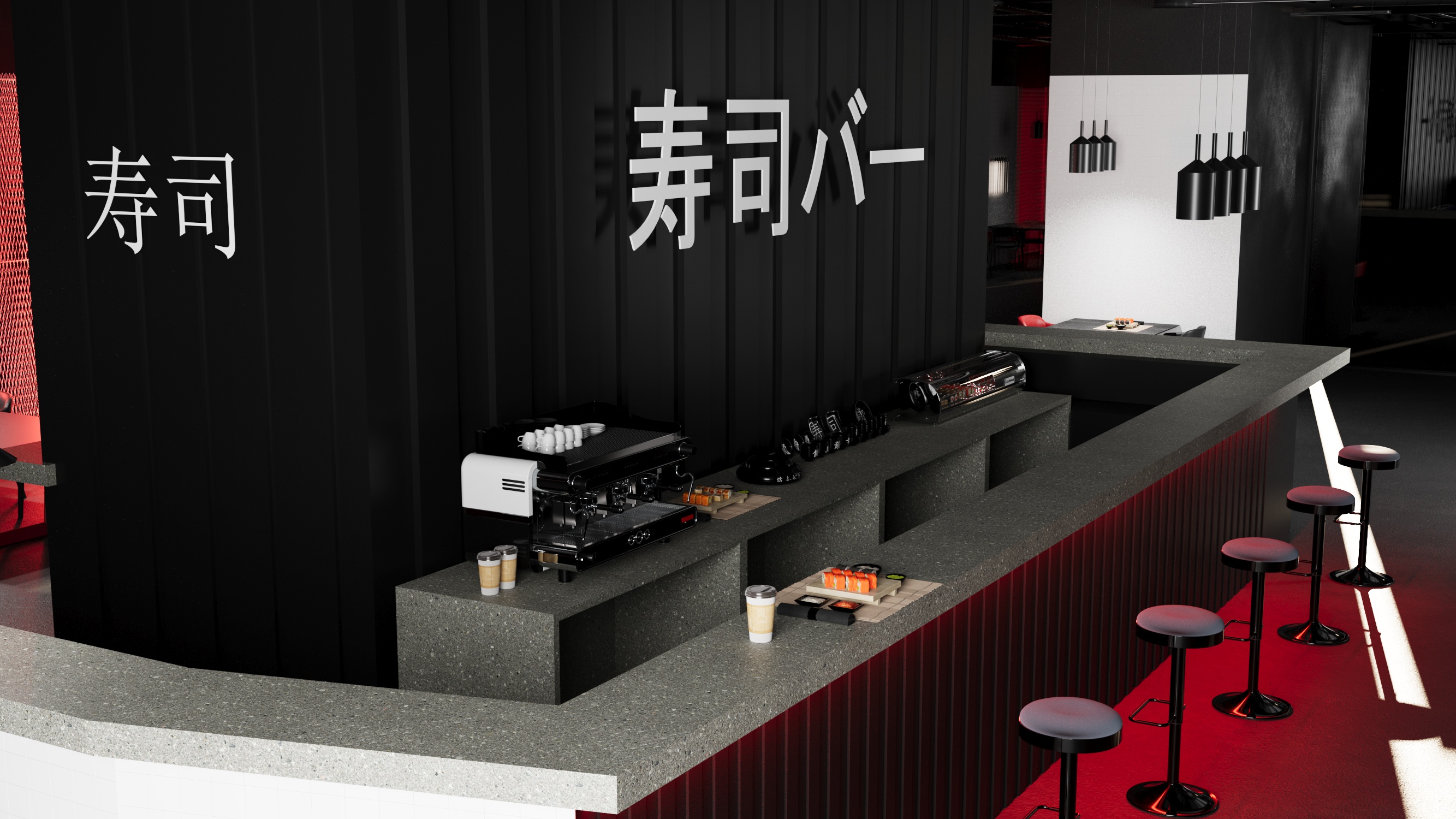 寿司店；寿司吧台；寿司档

注：SUSHI BAR常见有这几种表意相近的准确译法，如果严格按照只输出单一结果的要求，寿司店是比较通用和常见场景下能准确表意的翻译，以下按此输出：
寿司店丨亚美尼亚丨Ani Petakchyan-5