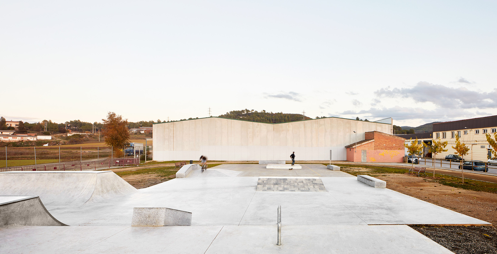 巴塞罗那滑板广场-35