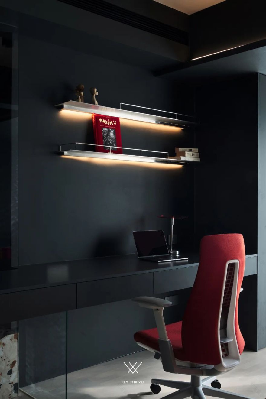 黑镜·颜色 · 极简家居艺术设计丨中国杭州丨菲拉设计-47