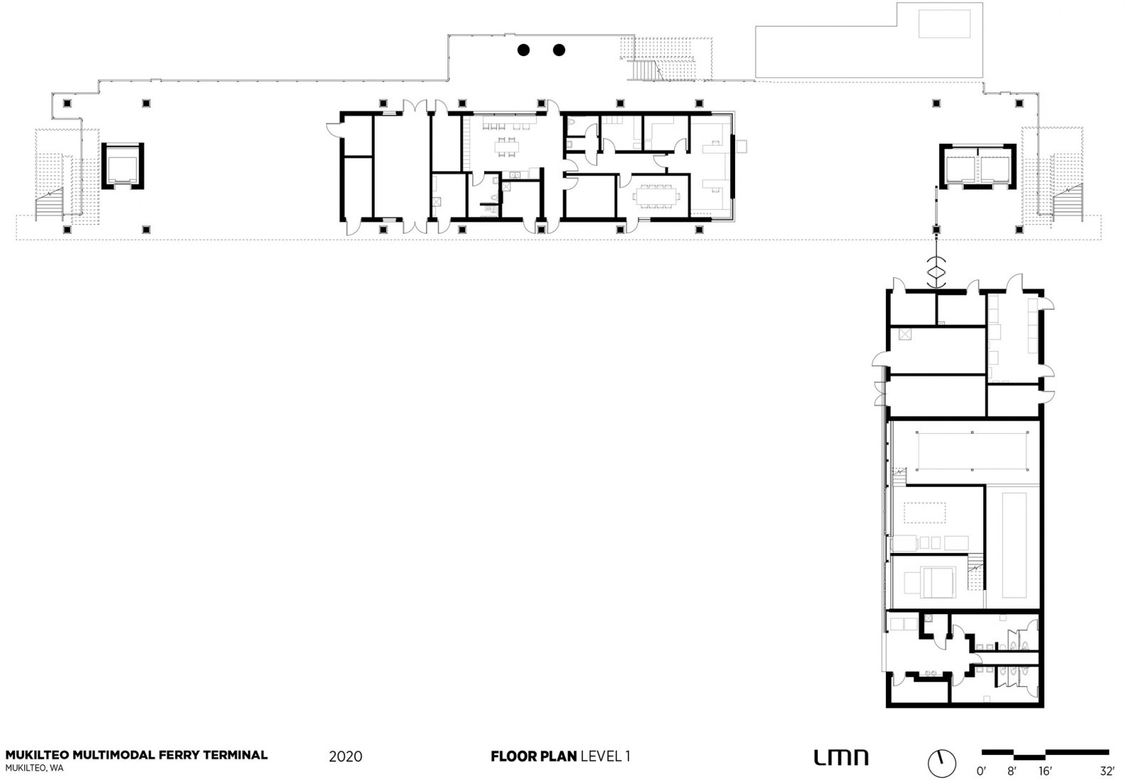 Mukilteo多式联运渡轮码头丨美国华盛顿丨LMN Architects-42
