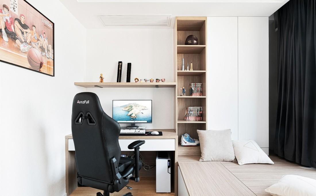 125㎡现代风温馨极简家居,治愈生活的设计亮点解读-17