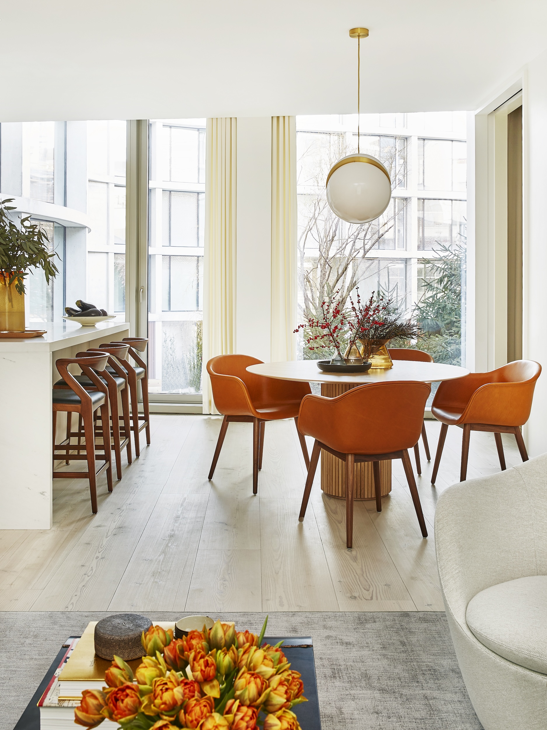 Hudson River新建成智能公寓室内设计丨美国纽约-11