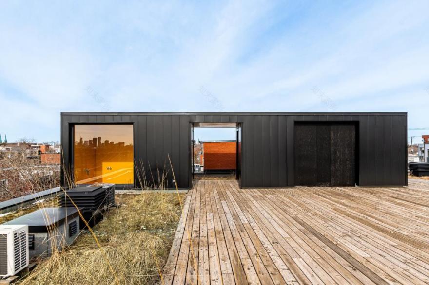 蒙特利尔旧工业建筑改造独特风格住宅丨加拿大蒙特利尔丨Joli Joli Design,Jacques Bilodeau等-39