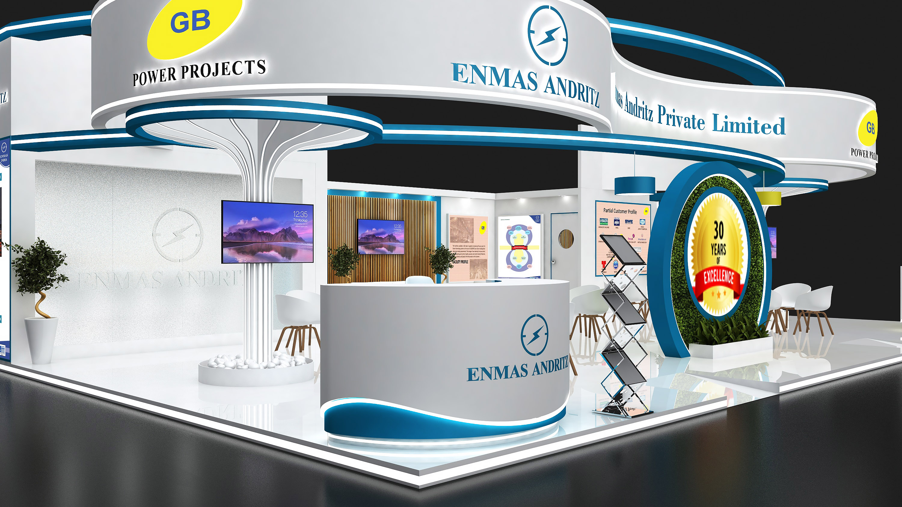 ENMAS 13X12M STALL DESIGN IN MUMBAI-6