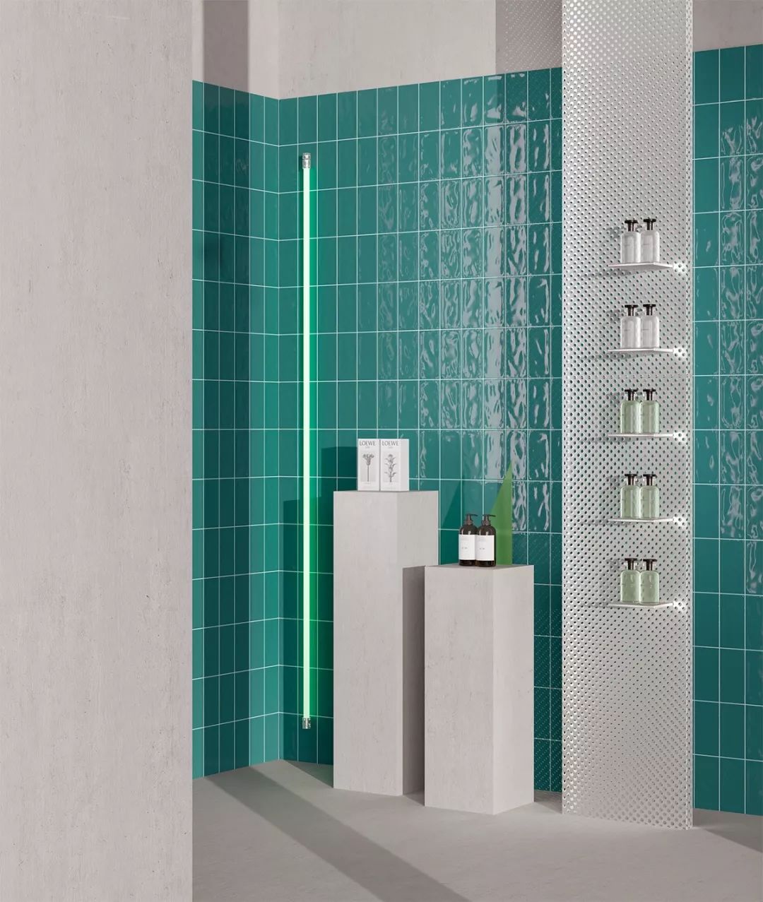 TERZO PIANO 的时尚空间设计 | 色彩与质感的完美融合-10