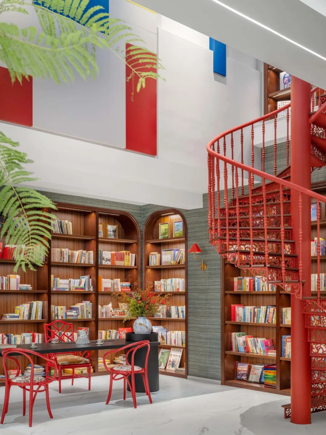 尚层设计院付霞新作|蒙德里安调色盘里的家-17