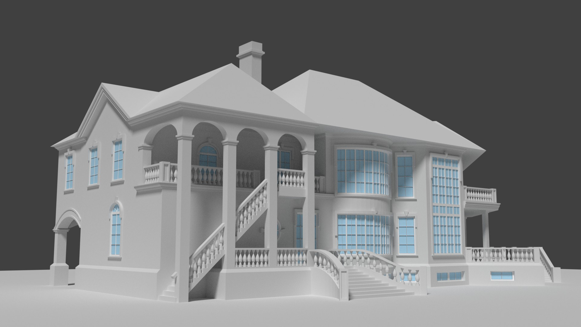 Экстерьеры коттеджей-4