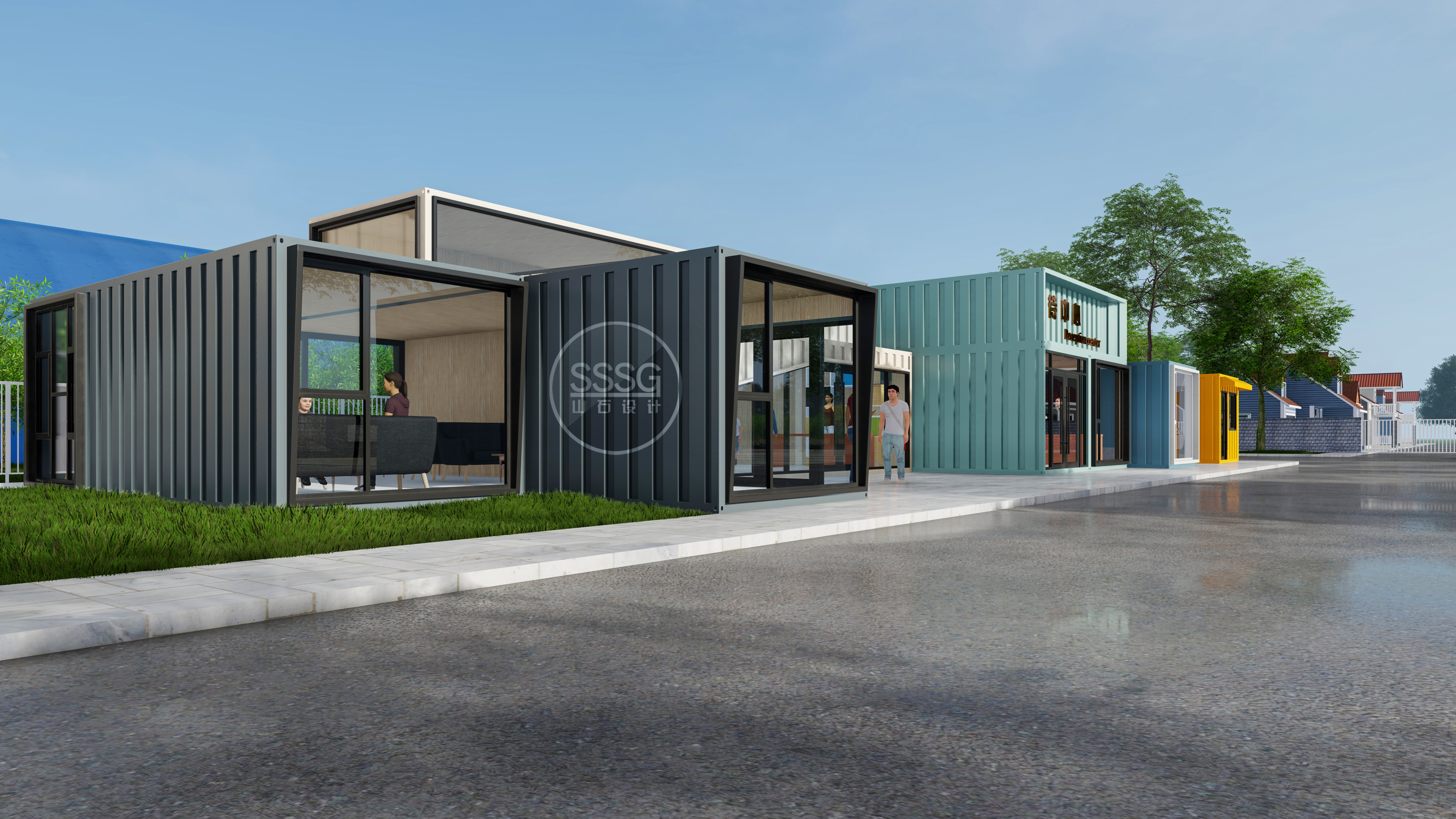 集装箱接待中心-3