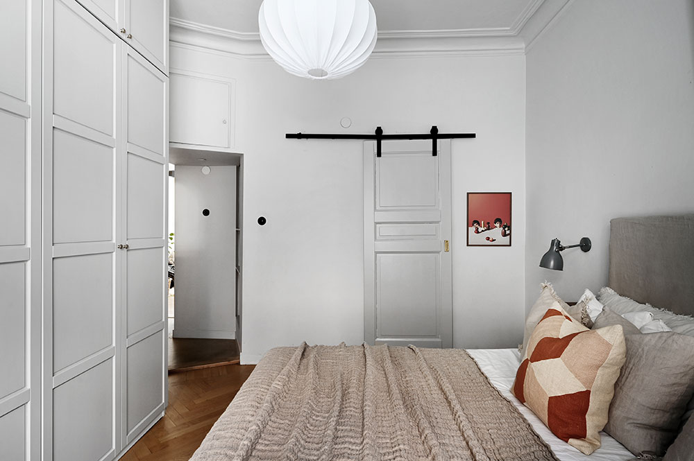 斯德哥尔摩明亮开放厨房公寓设计-13