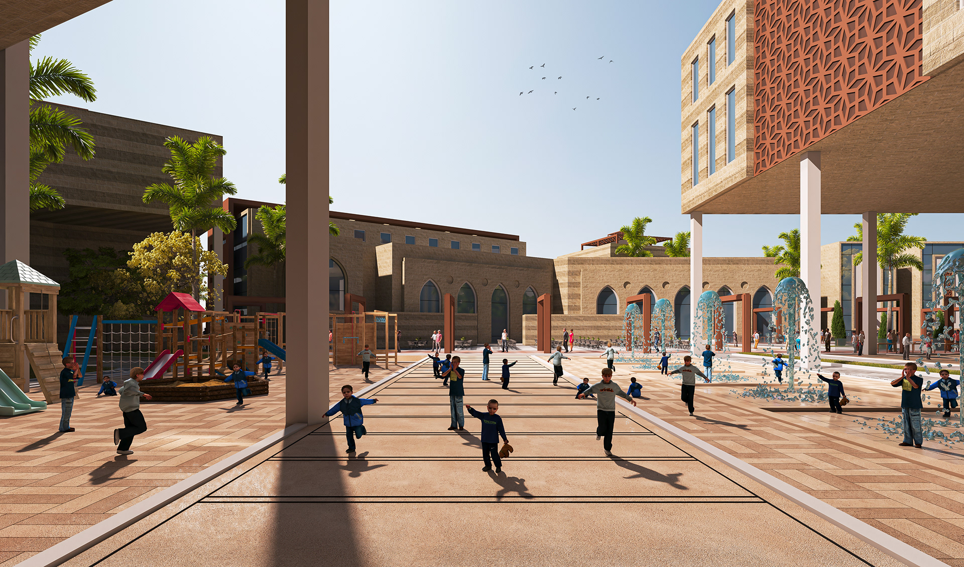 “HAYAH”街儿童康复中心丨Helwan 大学工程学院 Matariya 分院-27