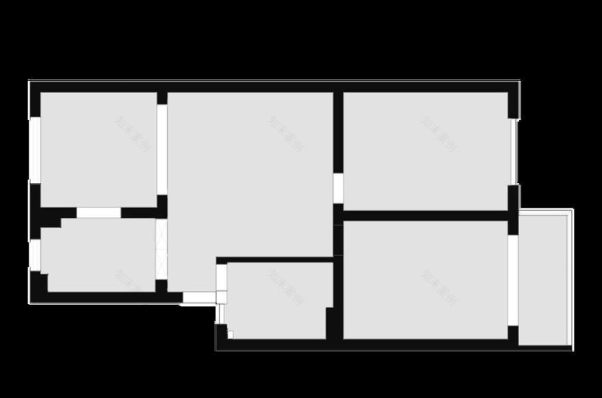 北欧风小户型设计,明亮收纳两不误-0