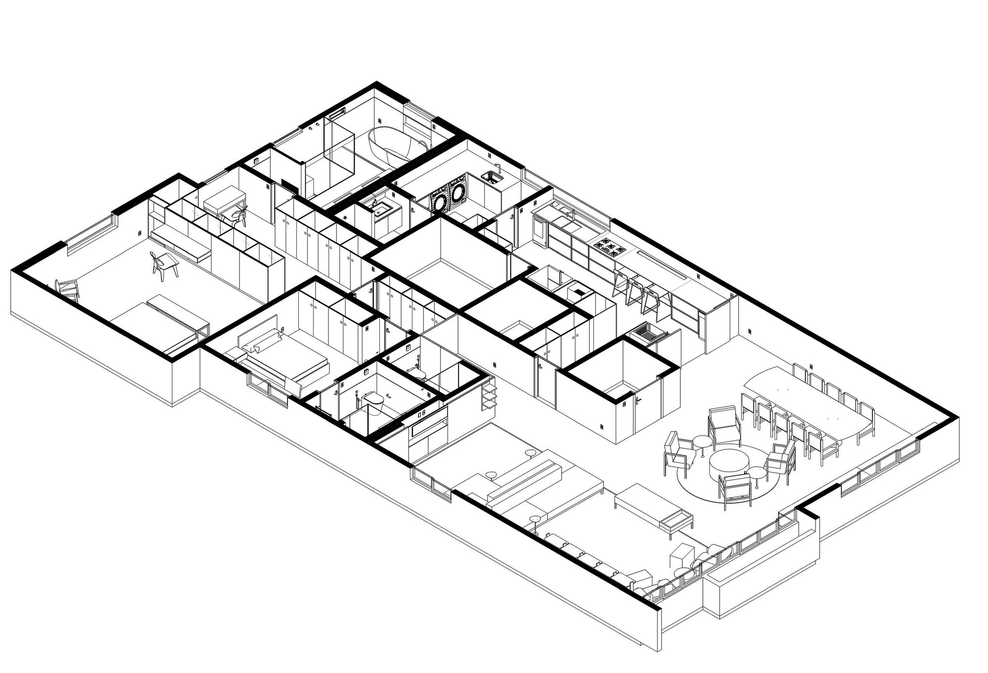 Higienópolis Apartment 公寓改造项目丨巴西圣保罗丨BLOCO Arquitetos-40