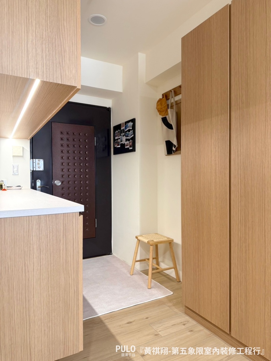 15坪高雄无印风中古屋装潢丨中国高雄丨第五象限室内装修工程行-17