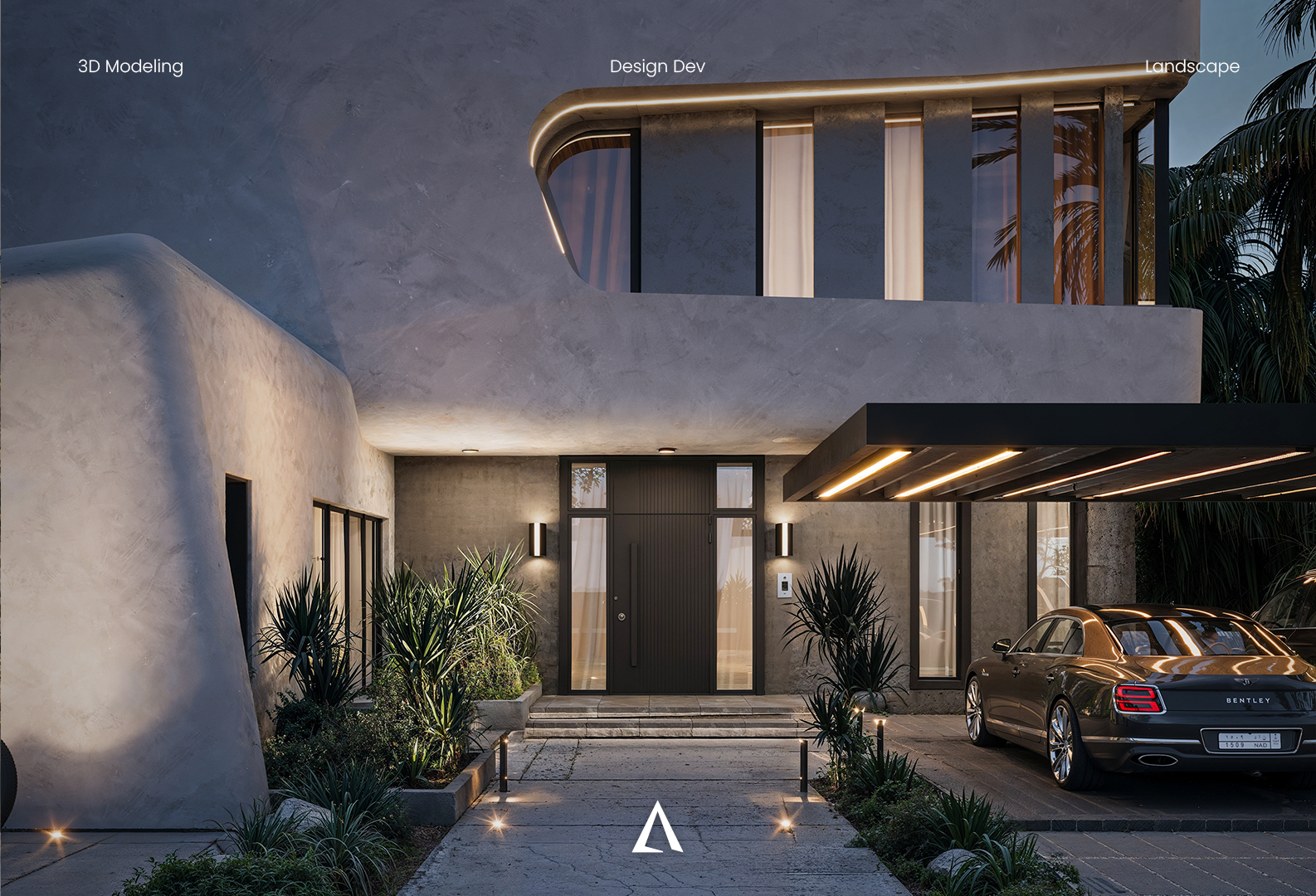 Curved Horizon Villa - KSA-2