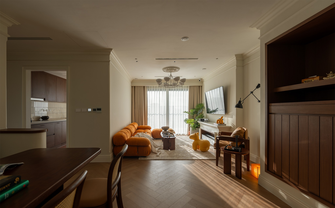 轻中古风刚需房设计-29