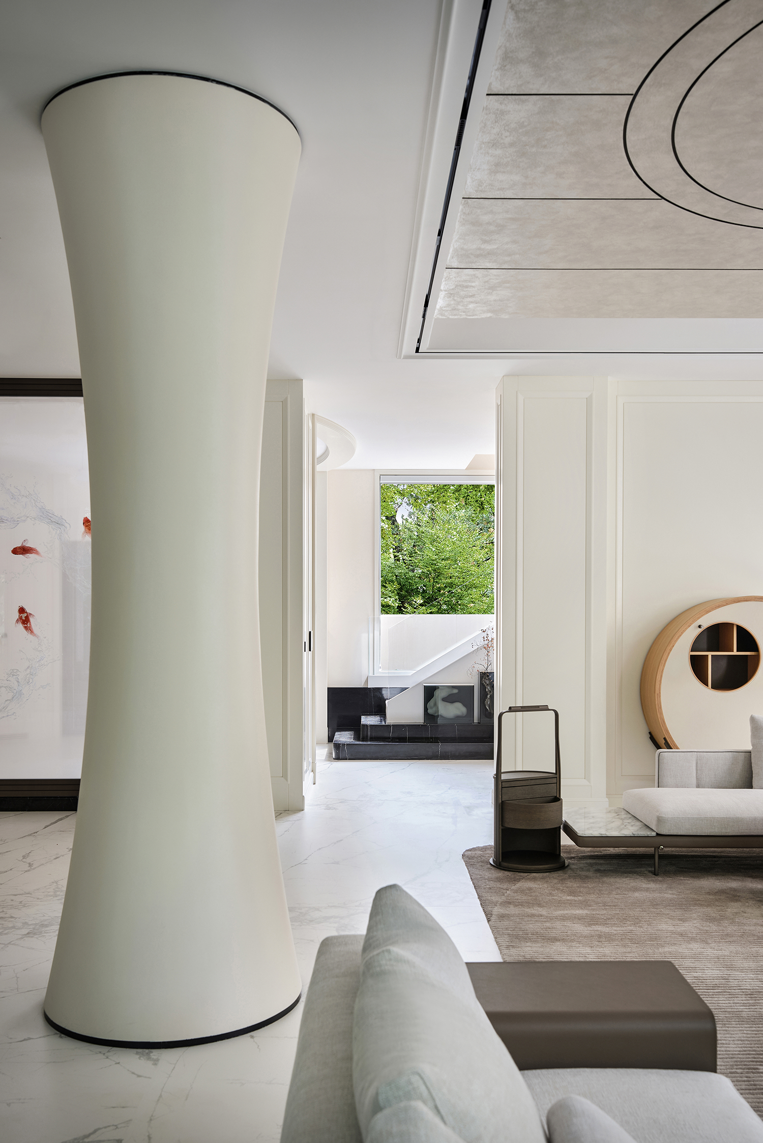 四川成都·锦官新城1000㎡ 森系自然住宅设计丨中国成都丨STUDIO.Y室内设计事务所-38