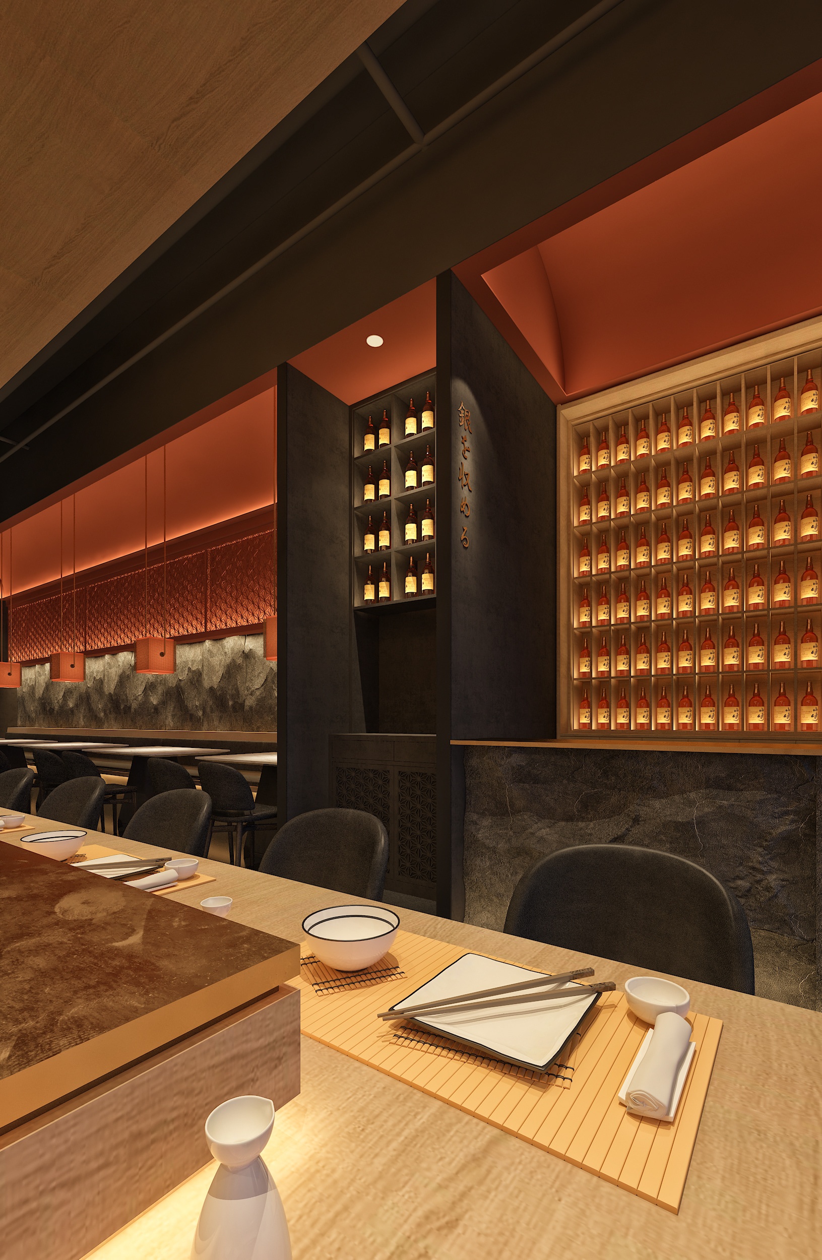 一蔵日料店-上海赫筑空间设计-9