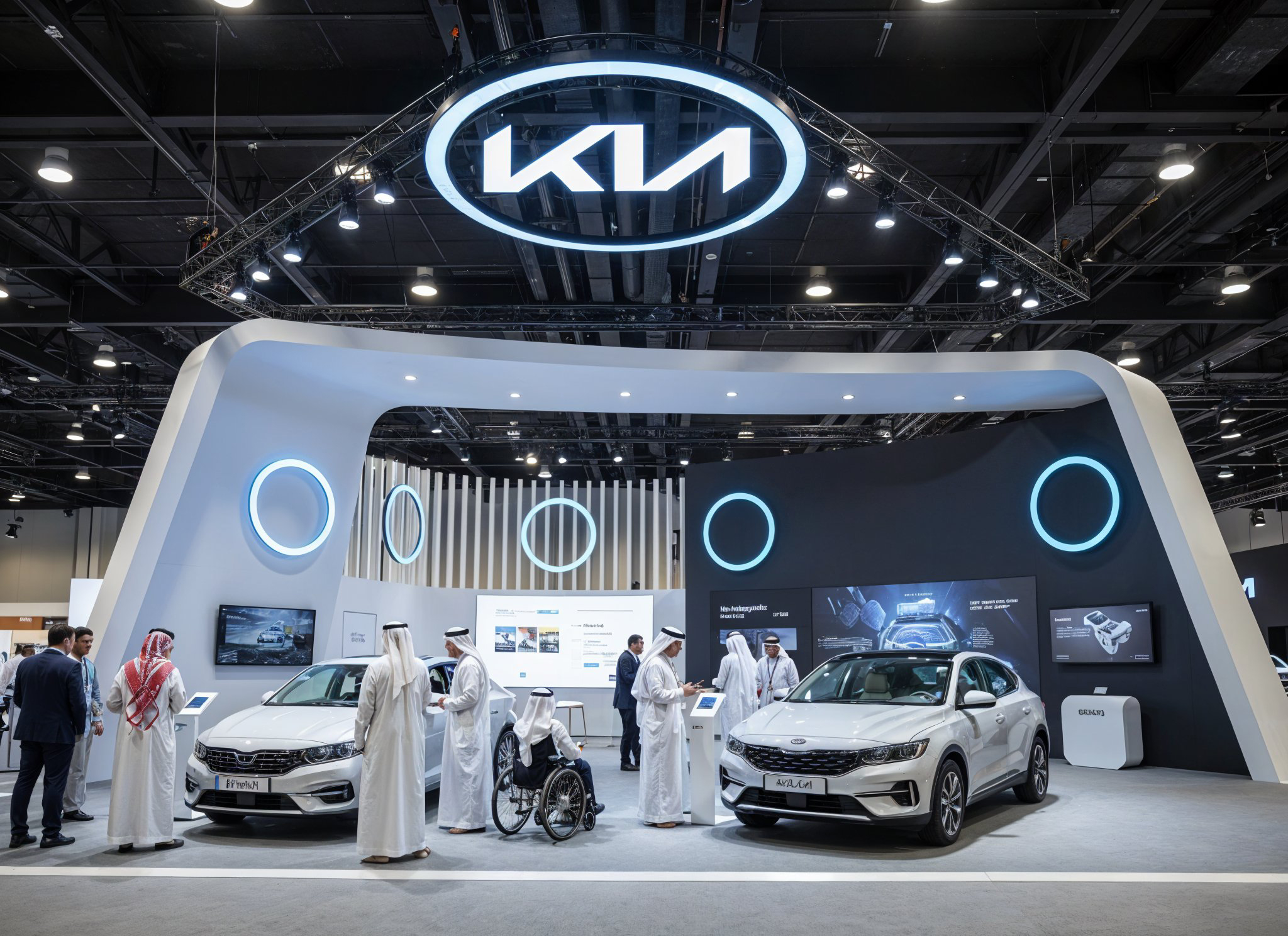 EV Auto Show KIA Booth AI-5