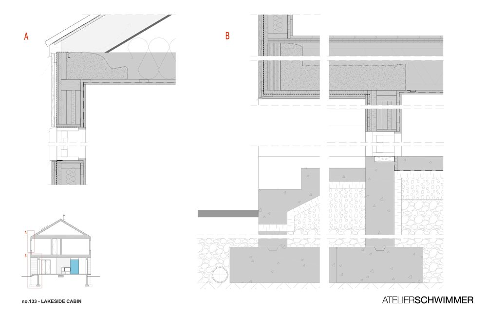 别墅建筑丨加拿大湖滨木屋(2019)(ATELIER SCHWIMMER)设计-30