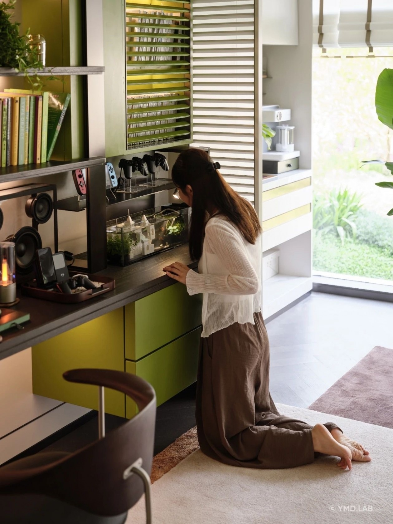 东莞华润旗峰润府92㎡《这房子会光合作用》| 上海岳蒙设计-17