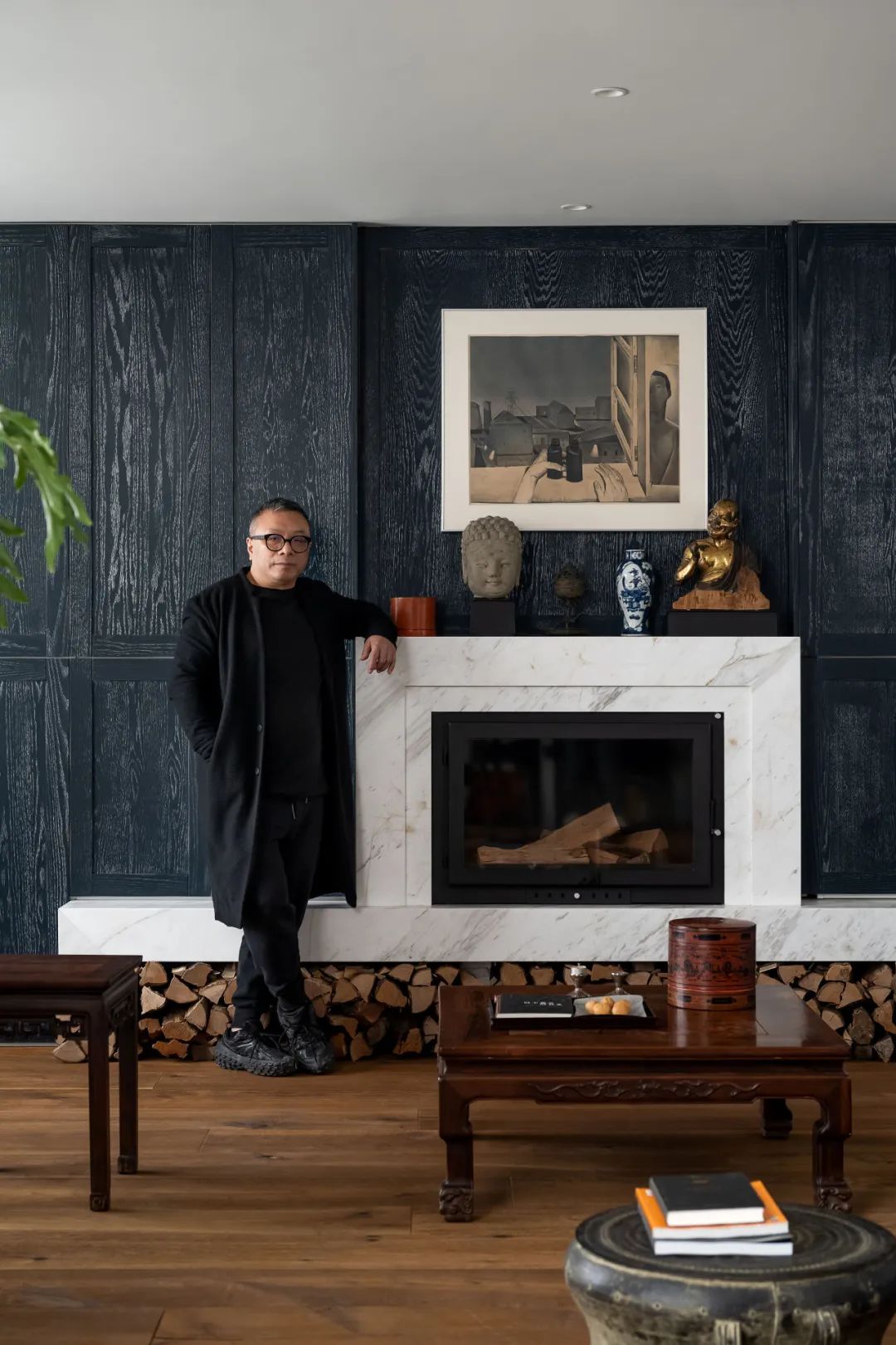 恒大·御景半岛中古混搭风住宅设计丨中国重庆丨SV.D舍唯空间美学-15