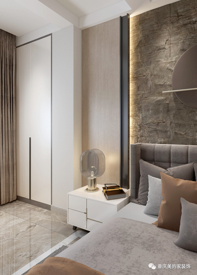 200㎡五口之家,现代简约轻奢生活-60