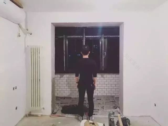 3个月爆改45㎡二手房,竟装下了浴缸、衣帽间和一整面墙的鞋柜!-148