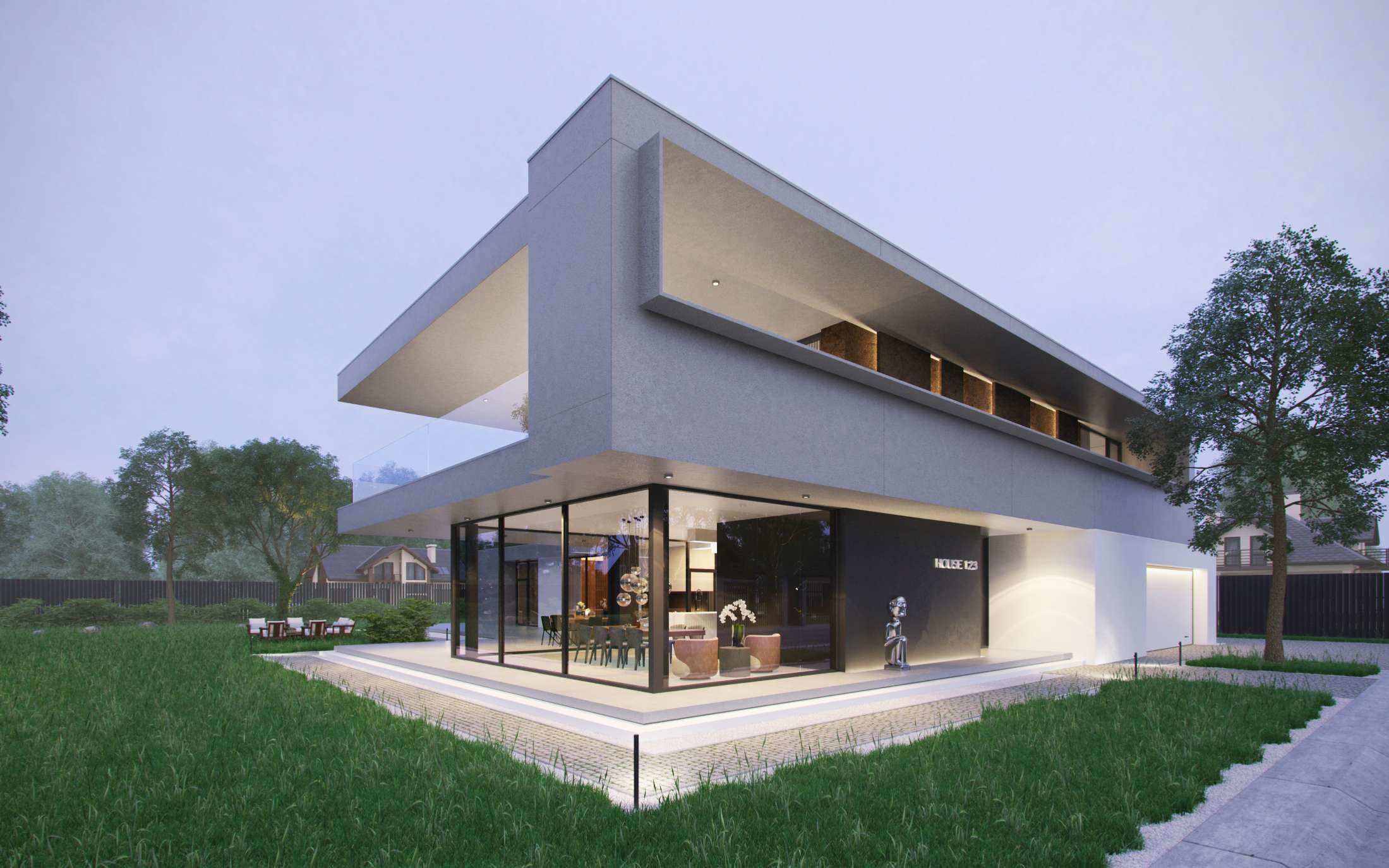 Country house in the village of Martem'yanovo Alexandra Fedorova-5