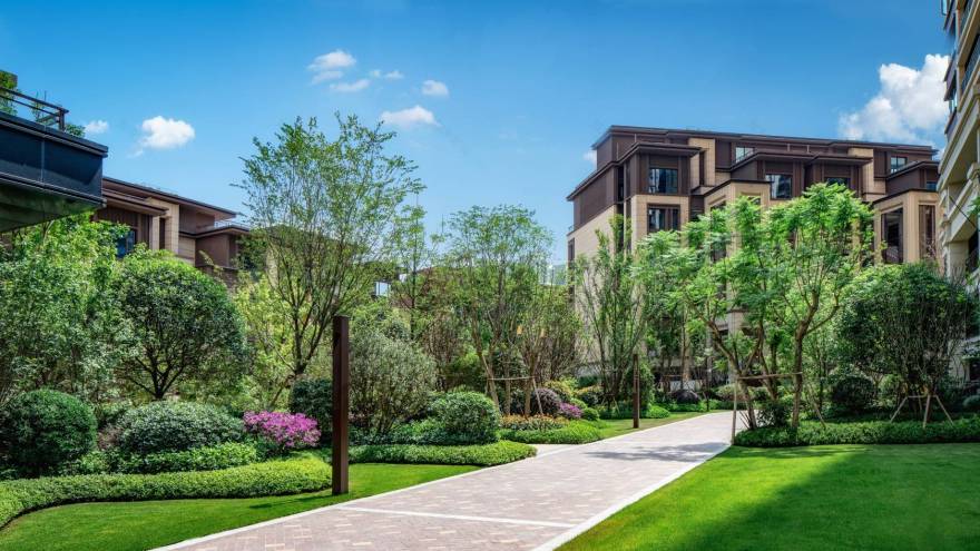 成都花样年香門第大区住宅景观-19