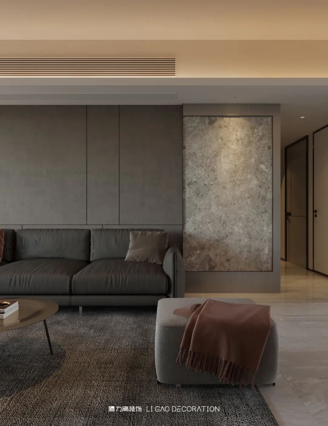 现代简约风恒大名都与碧桂园精装房设计案例-9