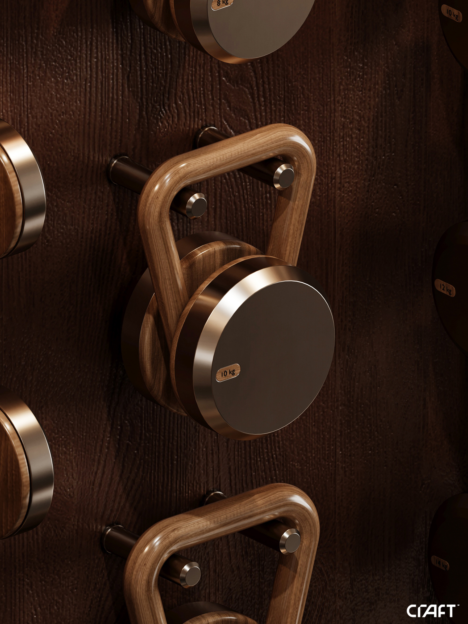 起居空间·健身房·小厨房丨沙特阿拉伯丨Square Meter Office-17