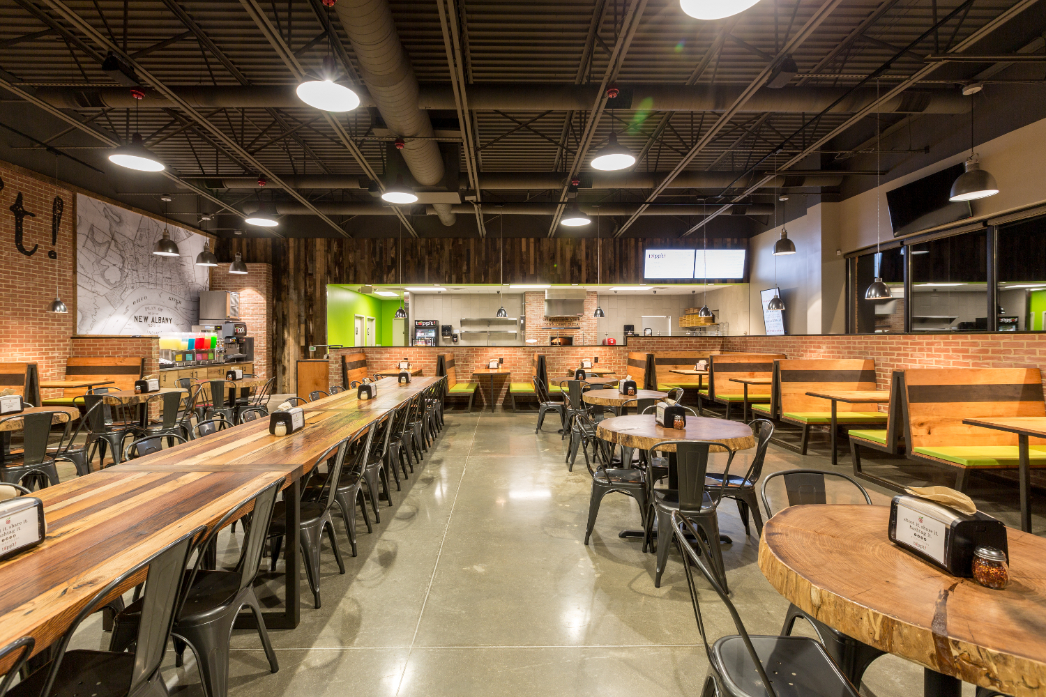 Topp't Pizza餐厅室内外装修项目丨美国丨FOXWORTH ARCHITECTURE PLLC-5