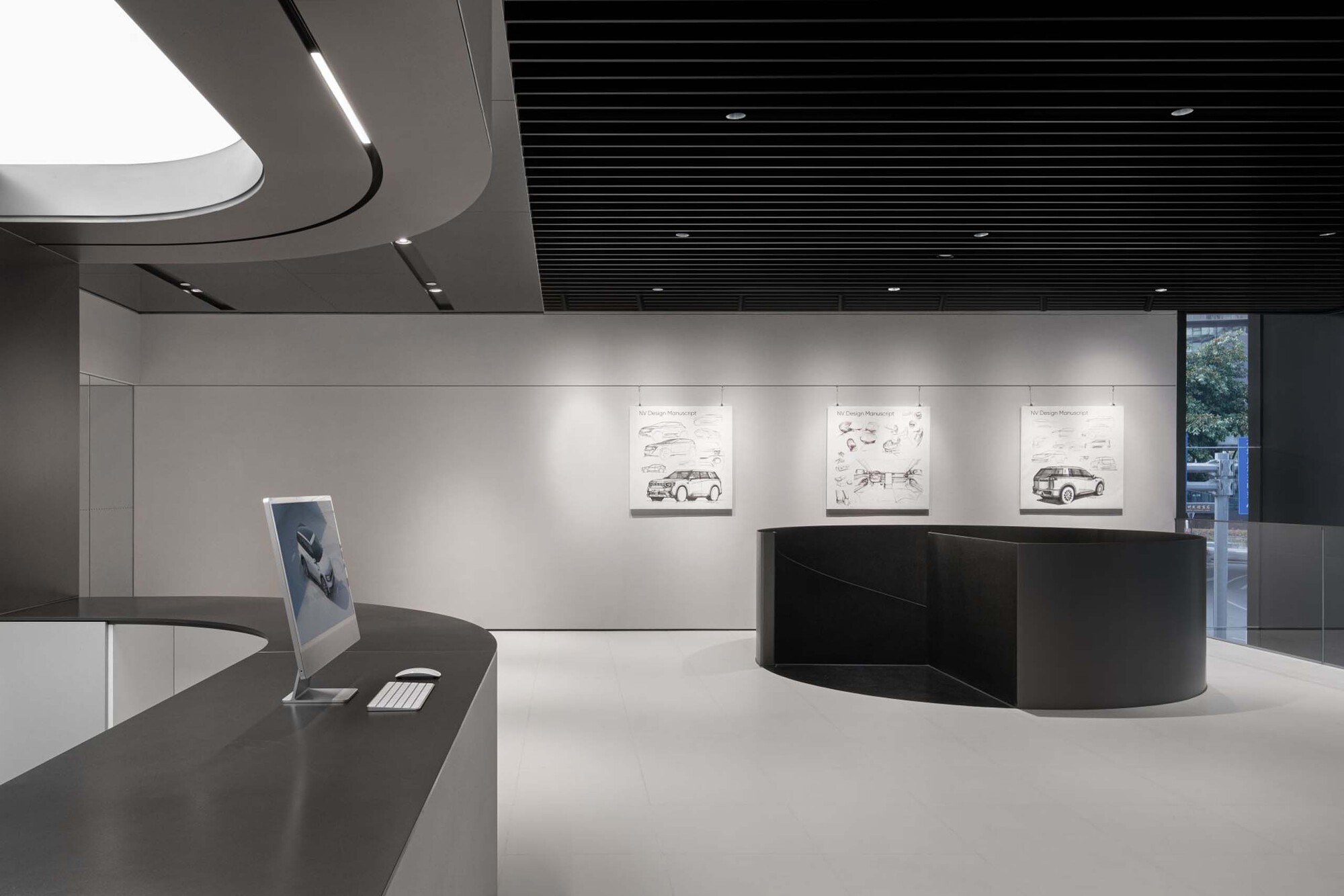 NIUTRON 自游家汽车展厅广州高德置地店丨中国广州丨北京大观建筑设计-23