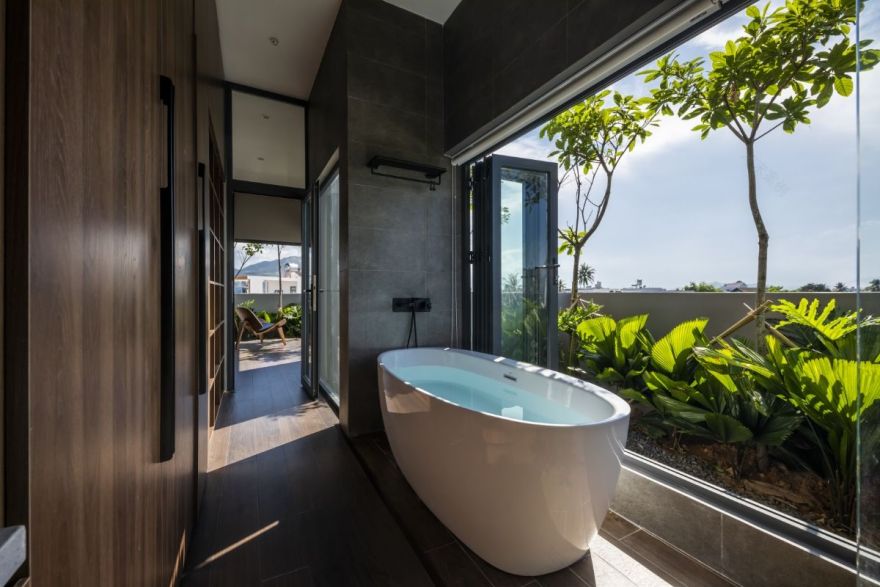 越南芽庄 Bi House 度假屋——融入自然的绿色建筑设计-35