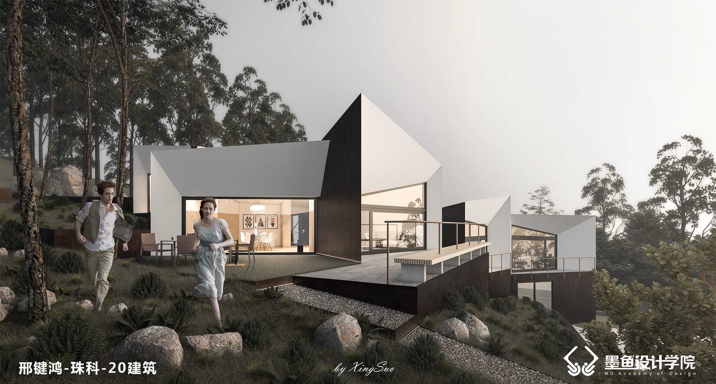  【写实风】一组写实风人视点效果图表现#创作加油站#-0