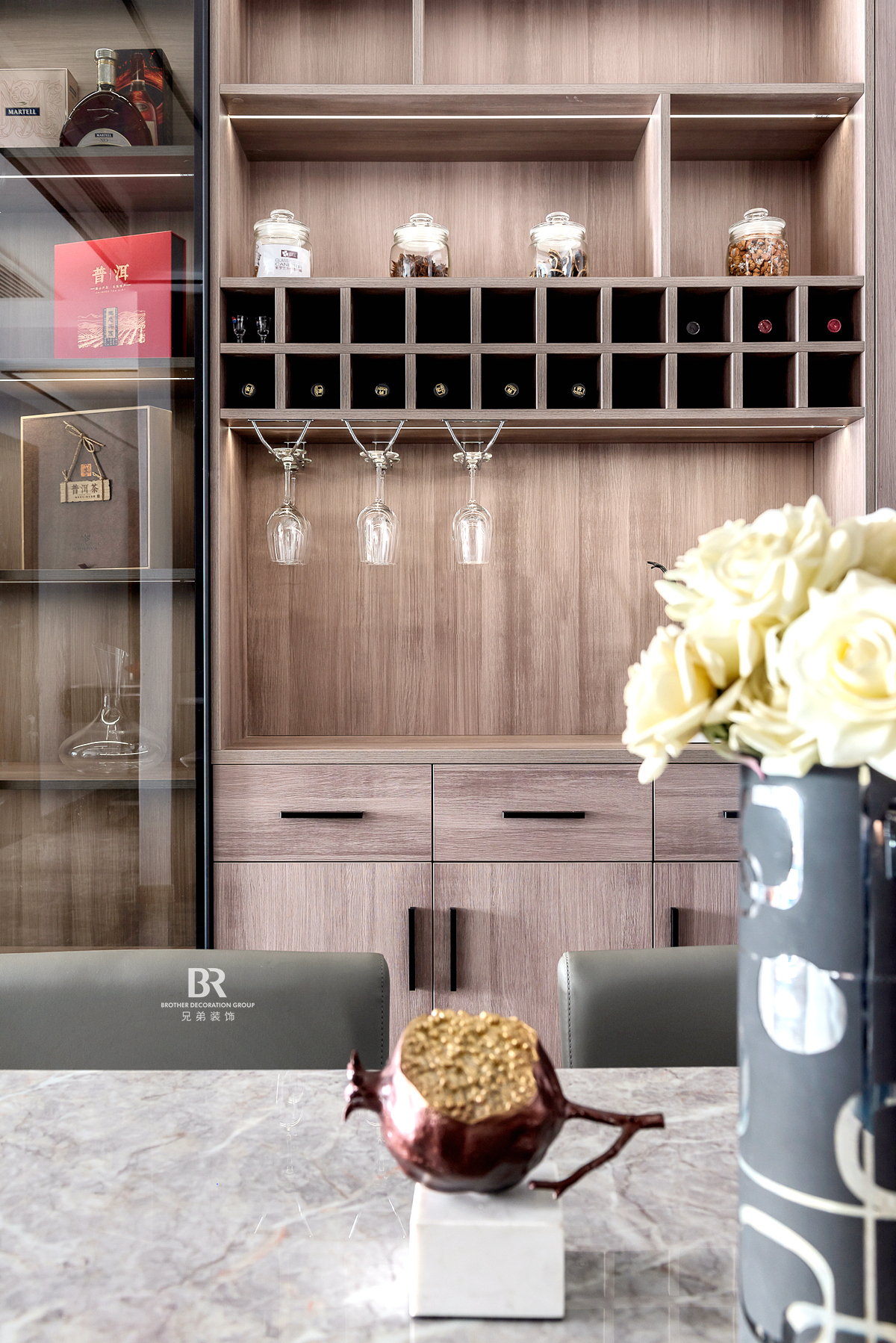 紫御江山 94 平现代轻奢风格装修设计案例丨重庆兄弟装饰公司水母家整装-18